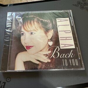 Alpha Back to You CD 1994 Trax Studios New Sealed